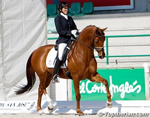 Valvanera Palacios Ortuno and Don Corleone won the 6-year old classes