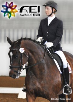 Courtney King-Dye back in the saddle