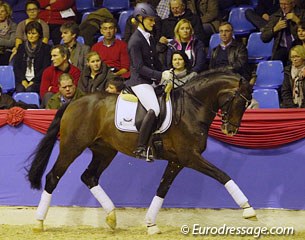 Beatrice Buchwald and Den Haag at the 2012 Oldenburg Althengst Parade :: Photo © Astrid Appels