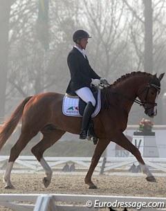 Jef Coenegrachts on Bernadette Brune's Oldenburg Ferentino (by Florestan)