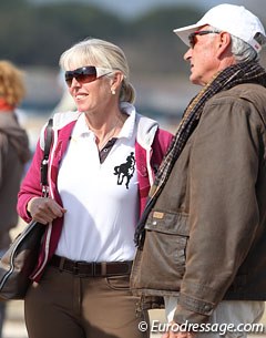 Australian Grand Prix rider Mary Hanna with her husband Rob