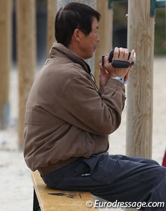 Shinichi Terui, chair of the Japanese dressage committee