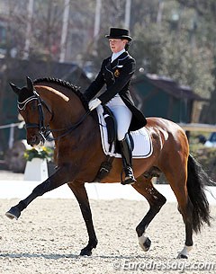 Daphne van Oekel on the 10-year old Gibraltar Alegria