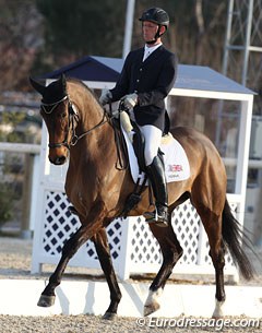 British Daniel Watson on the 5-year old KWPN mare Calrieta H (by Westpoint)