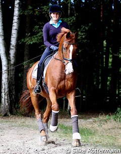 Some cantering in the woods