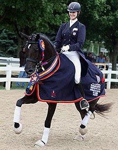 Caroline Roffmann and Her Highness O win the 2012 U.S. Developing PSG Horse Championship :: Photo © Phelpsphotos.com