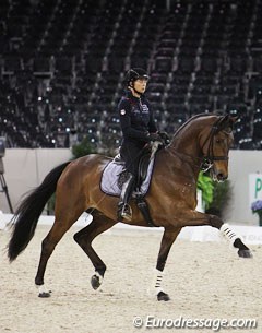 Lone Jorgensen and FBW De Vito are in top shape for the 2012 World Cup Finals :: Photo © Astrid Appels