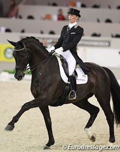 Imke Schellekens-Bartels and Toots at the 2012 CDI 's Hertogenbosch :: Photo © Astrid Appels