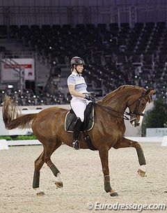 Isabell Werth on Bella Rose (by Belissimo M x Cacir AA)