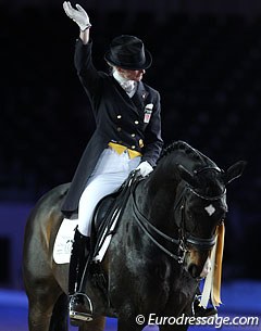 Nathalie zu Sayn-Wittgenstein and Digby win the CDI Grand Prix at 2012 Indoor Brabant