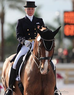 Shawna Harding and Come On III at the 2012 Global Dressage Festival :: Photo © Mary Phelps/Phelpsphotos.com