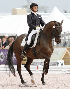 James Koford and Pharaoh at the 2012 CDI Wellington :: Photo © Sue Stickle