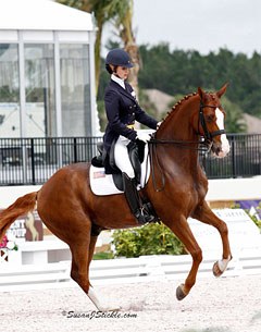 Caroline Roffman and Pie (by Worldly) win big in Wellington :: Photo © Sue Stickle