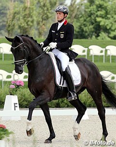 Christoph Koschel and Fort Knoxx at the Bundeschampionate qualifier at Gestut Bonhomme in Werder, Germany :: Photo © LL-foto.de