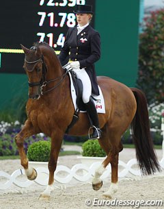 Pia Fortmuller and Orion at the 2013 CDIO Aachen :: Photo © Astrid Appels