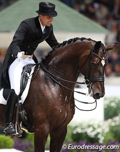 Andreas Helgstrand on Akeem Foldager :: Photo © Astrid Appels