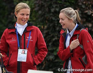 Danish Grand Prix girls Anna Kasprzak and Sofie Jeppesen