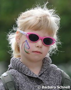 A young horse fan in Aachen