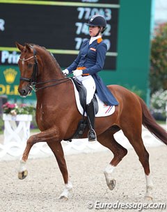Stephanie Peters and Unlimited at the 2013 CDIO Aachen :: Photo © Astrid Appels