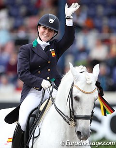 Laura Reija on Recuerdo at the 2013 CDIO Aachen :: Photo © Astrid Appels