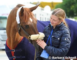 Sanneke Rothenberger with Favourit