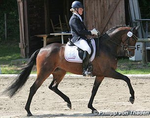 Sandra Frieling on Sugar (by San Remo x Prince Thatch xx)