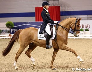 Ingrid Kimke and Liostro at the 2013 CDI Bremen :: Photo © LL-foto.de