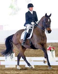 Kimberly Cox on Roderick :: Photo © Terri Miller