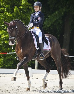 Polish Anna Jedrzejczyk on Firefly at the 2013 CDI Compiegne :: Photo © Astrid Appels