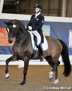 Karen Pavicic and Don Daiquiri at the 2013 CDI Del Mar :: Photo © Lindsay McCall