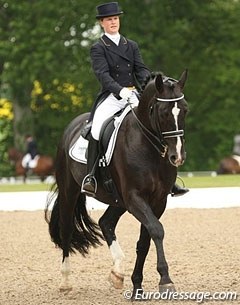 Lena Leschly Amand and Gorklintgaards Fanero :: Photo © Ridehesten.com