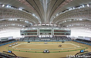 The Al Shaqab equestrian centre where the CDI 5* Doha takes place :: Photo © Dirk Caremans