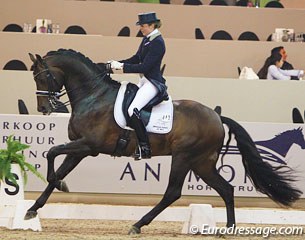 Emmelie Scholtens and Apache at the 2013 CDI Drachten :: Photo © Astrid Appels