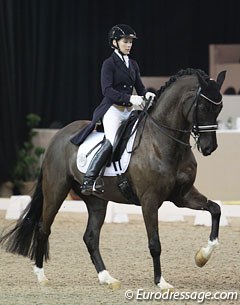 German junior Anna Lisa Theile on Florenctino (by Florencio)