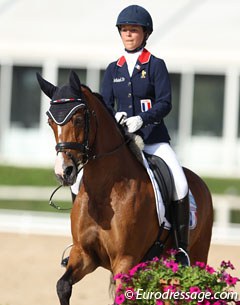 French Camille Boireau on Hesselteich's Desert Rose