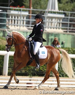 Czech Michaela Pavlisova on Holsteins Dirigent