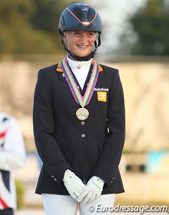 Lisanne Zoutendijk wins the bronze