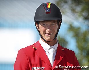 Belgian based German Daniel Deusser bites his lip in anticipation