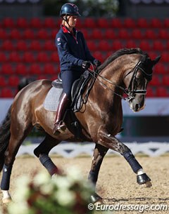 Charlotte Dujardin on Valegro