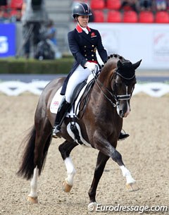 Charlotte Dujardin on Valegro