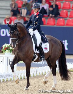 Charlotte Dujardin on Valegro