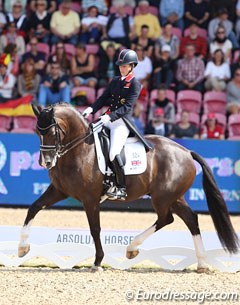 Charlotte Dujardin on Valegro