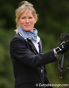 Gold medal hopeful Helen Langehanenberg