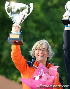 Tineke Bartels wins team gold at the 2013 European Young Riders Championships :: Photo © Astrid Appels