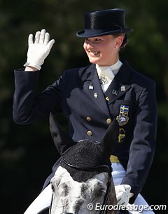 Marina Mattsson is the leader in the U25 ranking of the 2013 Lovsta Future Challenge :: Photo © Astrid Appels