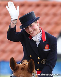 Laura Tomlinson at the 2013 CDI Hagen :: Photo © Astrid Appels