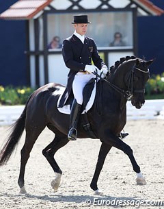 Seth Boschman on the Gribaldi mare Toermalijn