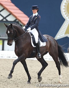 Camilla Christensen on Traneenggaards Akondo (by Come Back II x Andiamo) :: Photo © Astrid Appels