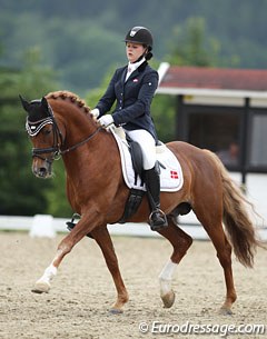Maria Fauerholm Christensen and Vegelin's Goya at the 2013 CDIO-PJYR Hagen :: Photo © Astrid Appels