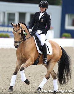 Hannah Cichos and Massimiliano at the 2013 CDIO-P Hagen :: Photo © Astrid Appels